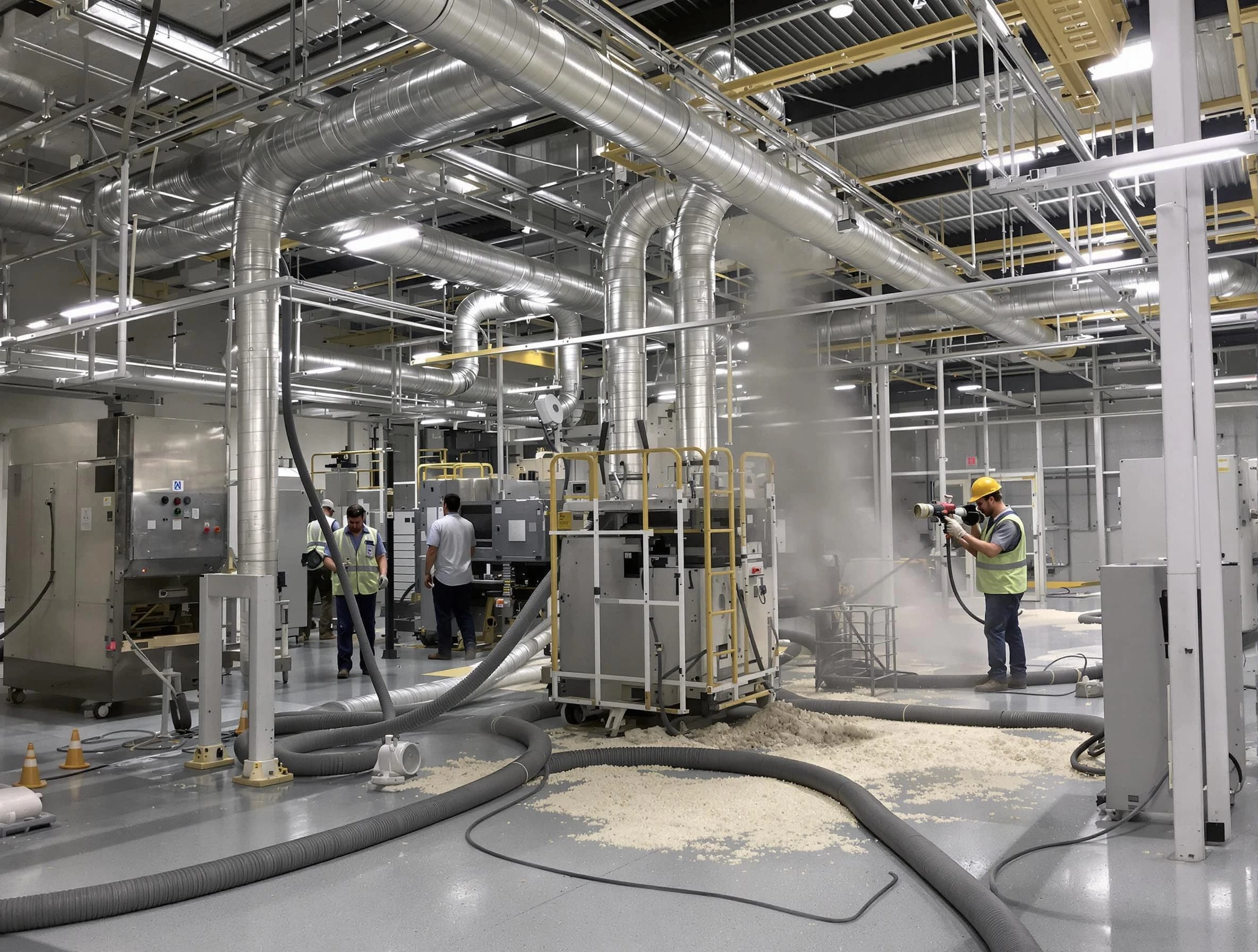 Heavy-duty industrial duct cleaning by Villa Rica Air Duct Cleaning in Villa Rica