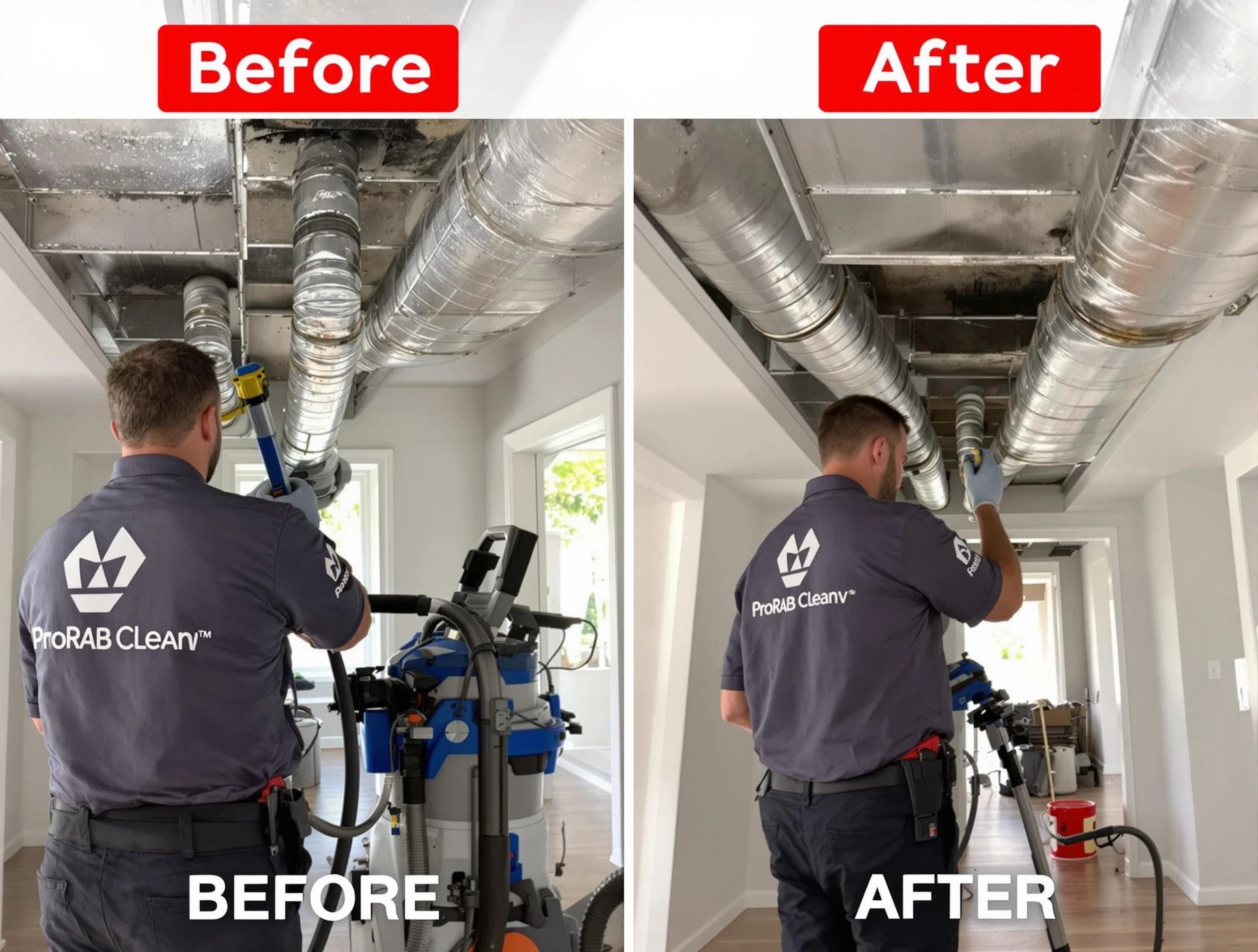 Villa Rica Air Duct Cleaning expert performing thorough residential duct cleaning in a Villa Rica home
