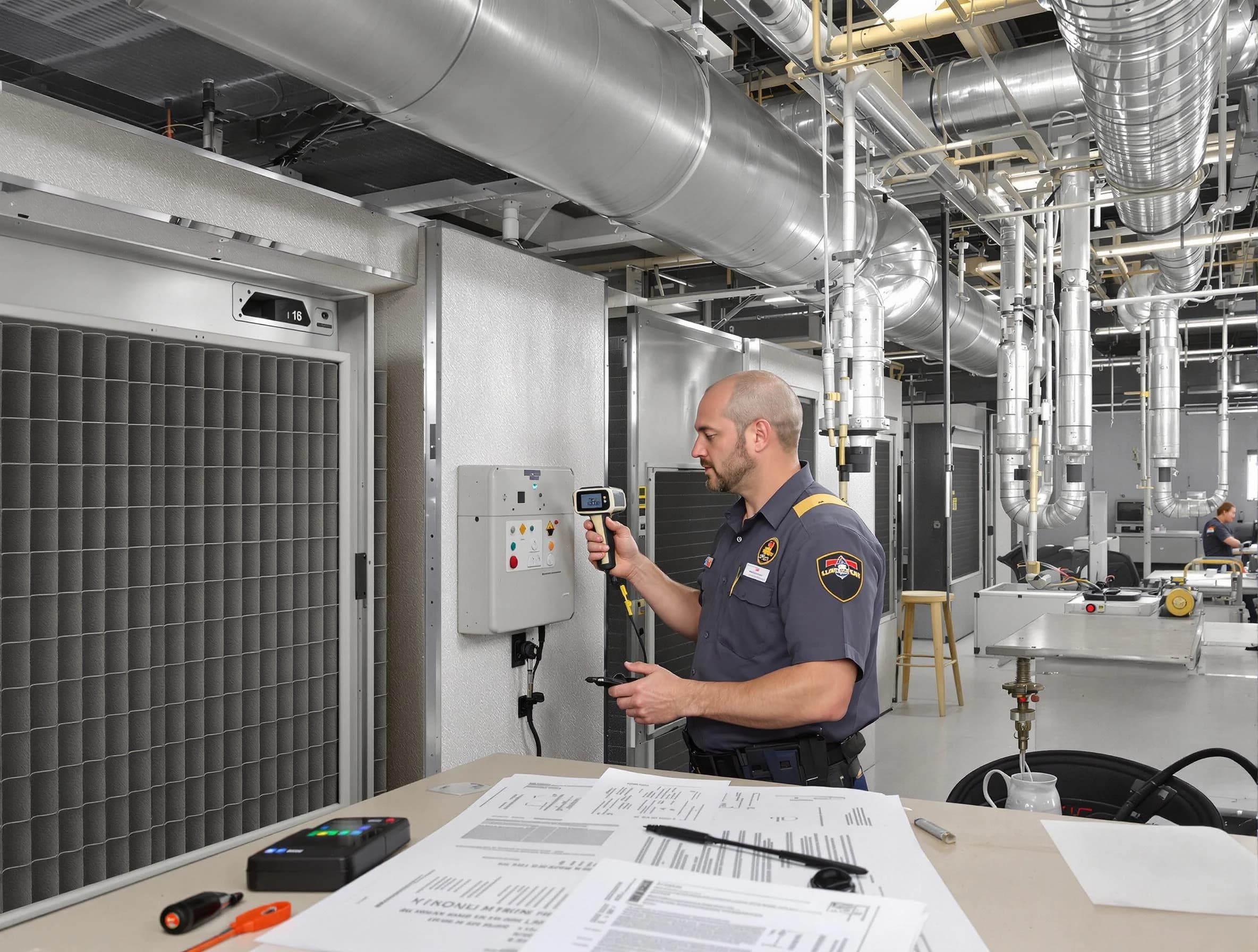 Professional filter system inspection by Villa Rica Air Duct Cleaning in Villa Rica