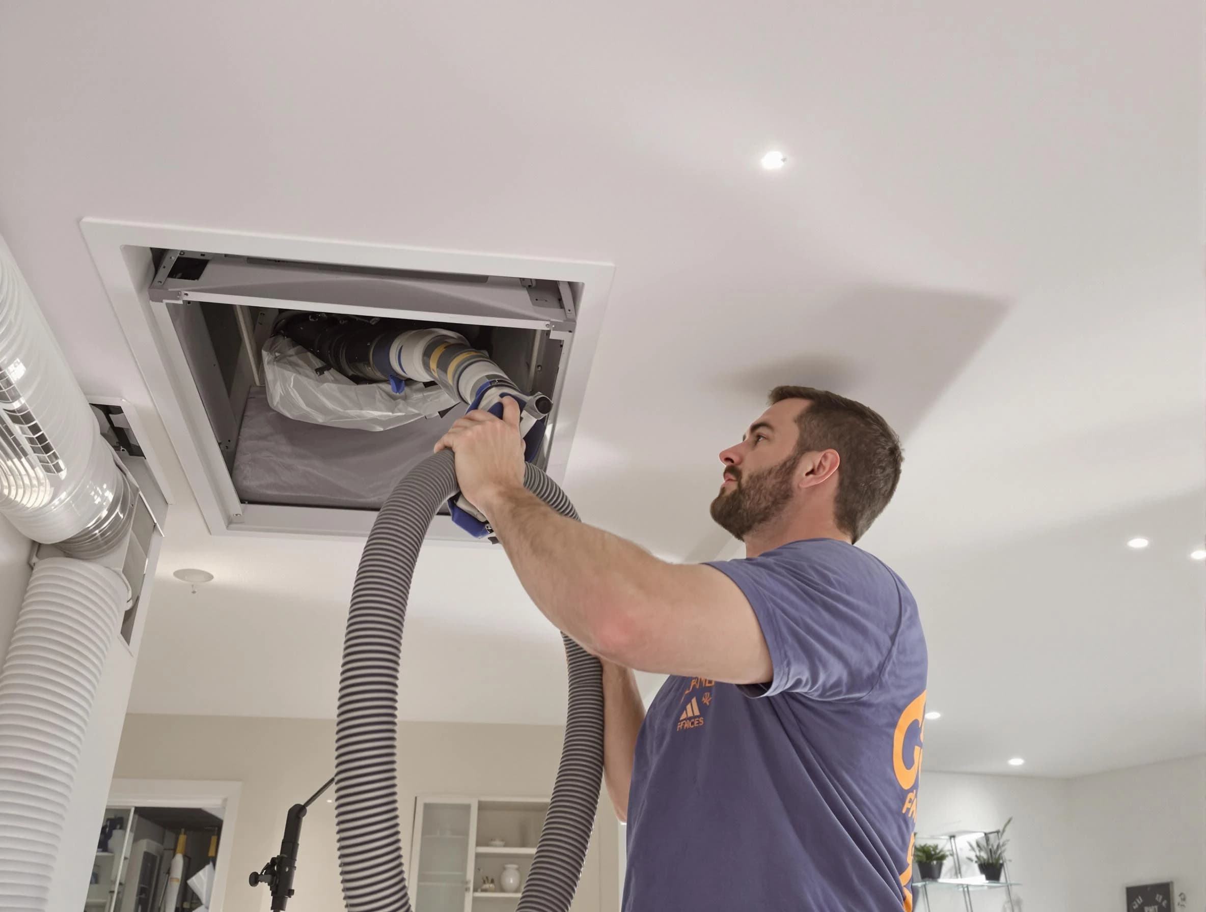 Precision indoor duct cleaning by Villa Rica Air Duct Cleaning in Villa Rica