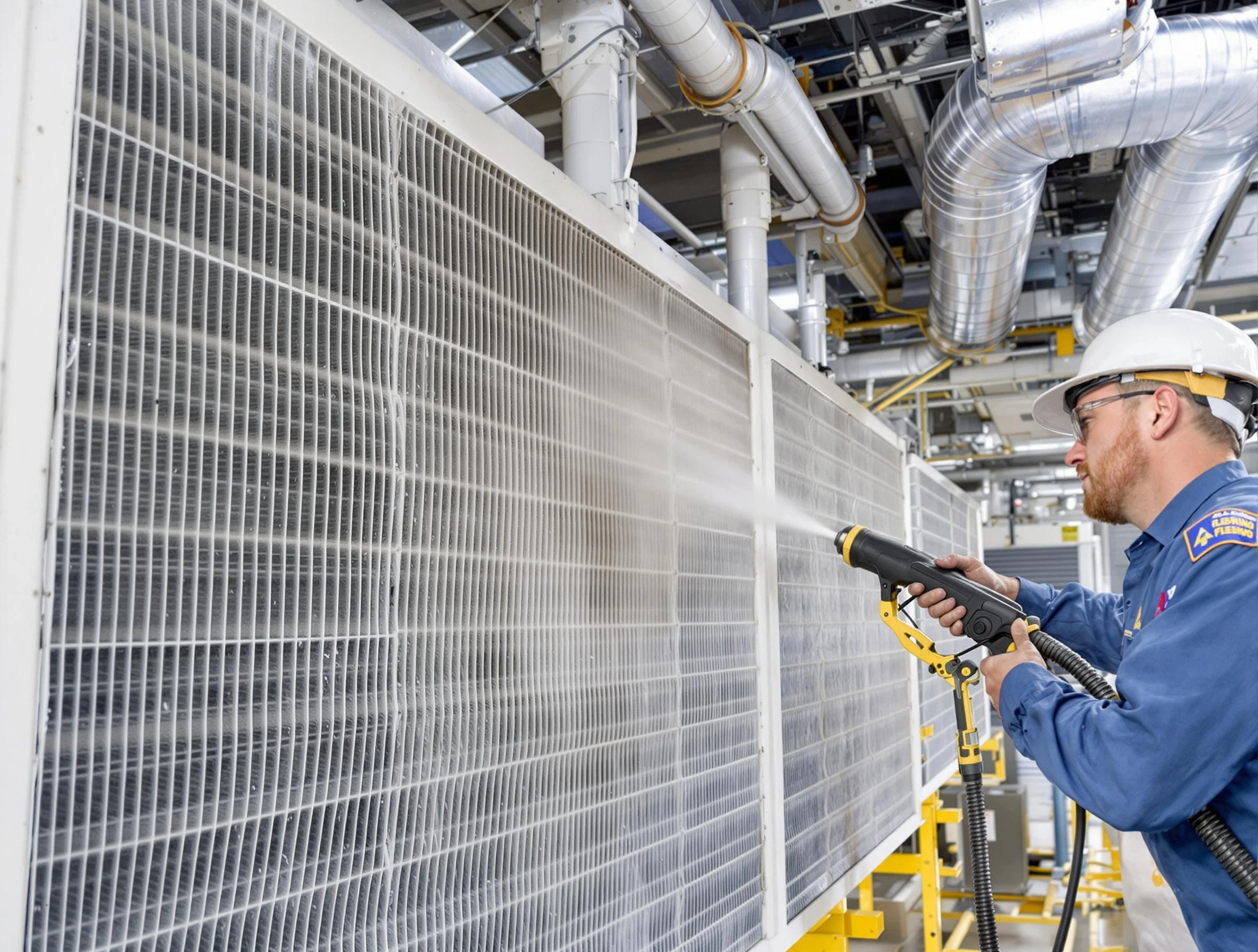 Professional commercial coil cleaning by Villa Rica Air Duct Cleaning in Villa Rica