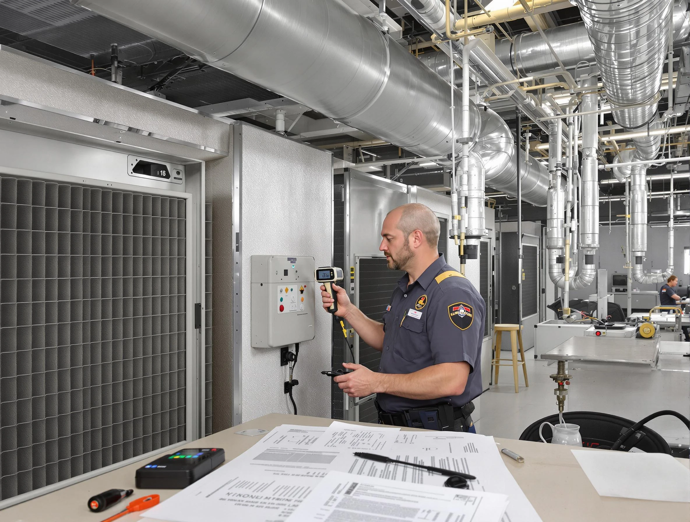 Professional filter system inspection by Villa Rica Air Duct Cleaning in Villa Rica