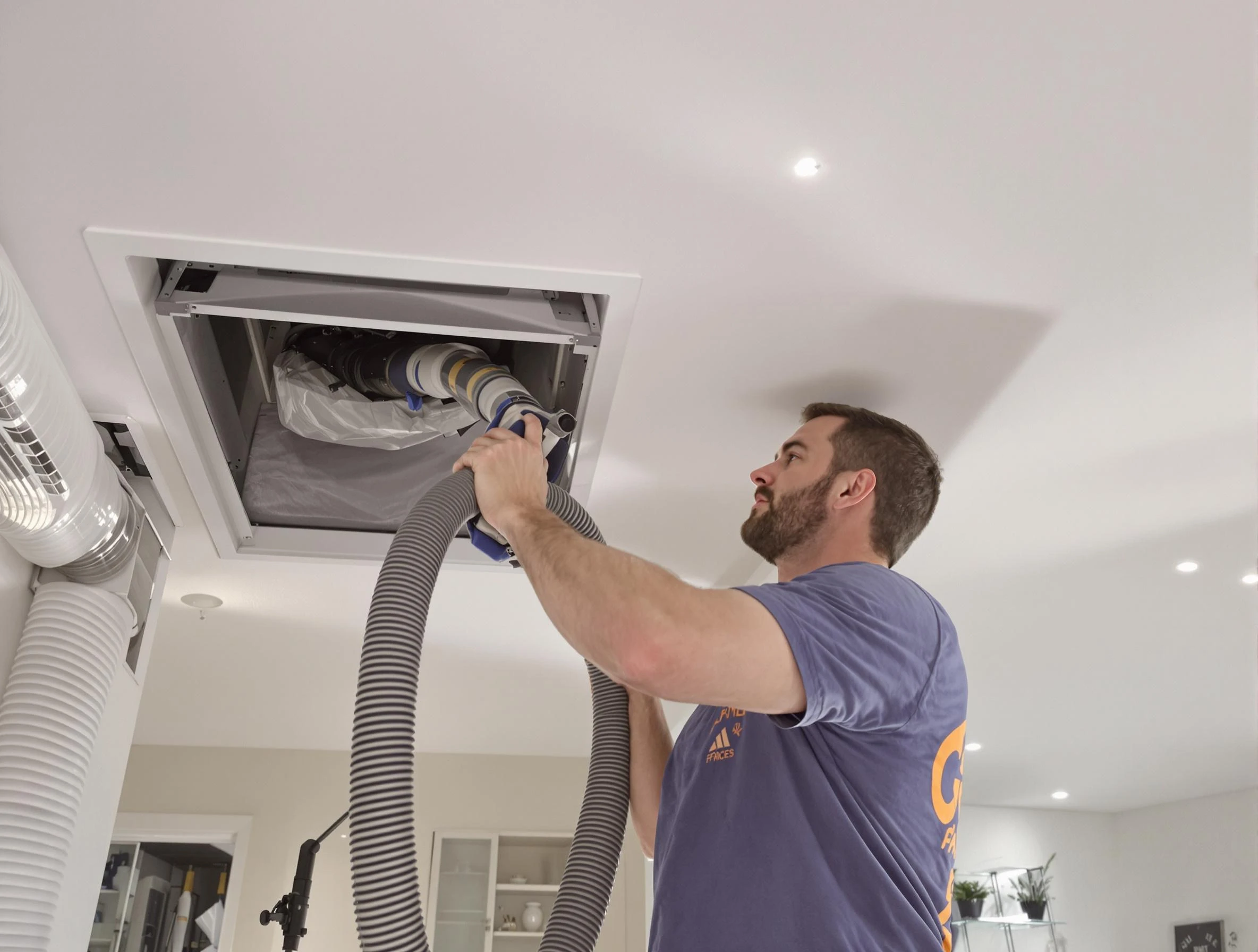Precision indoor duct cleaning by Villa Rica Air Duct Cleaning in Villa Rica